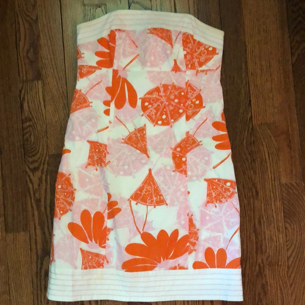 MOVING SALe! Strapless Lilly Pulitzer dress